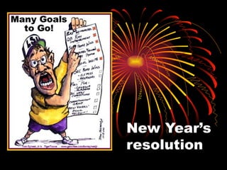 New Year’s resolution 