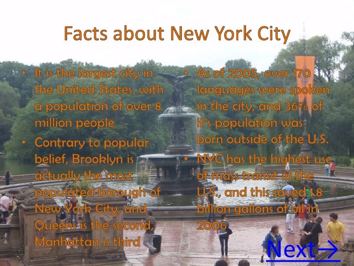 New York City Power Point