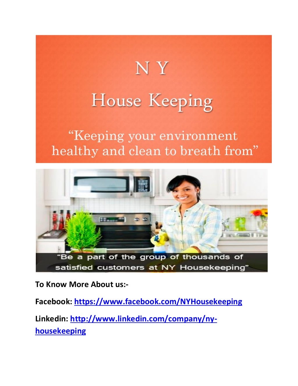 New york housekeeping at brooklyn