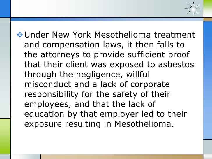 New york mesothelioma treatment and compensation suits continue with