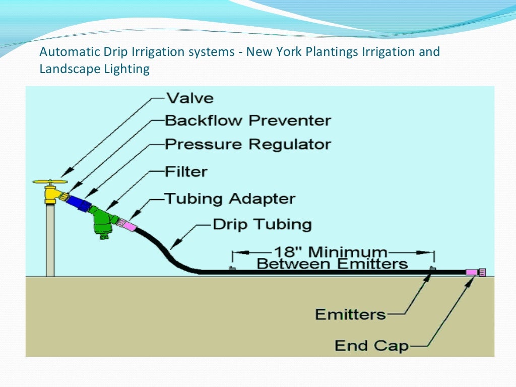 Manhattan rooftop drip irrigation New York Plantings Irrigation