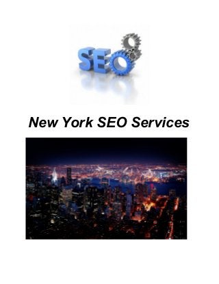 New York SEO Services
 