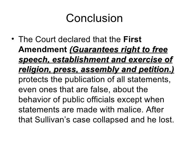 new york times v sullivan new york times v sullivan