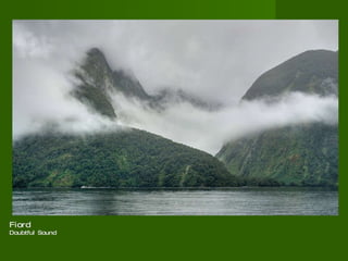 Fiord  Doubtful Sound 