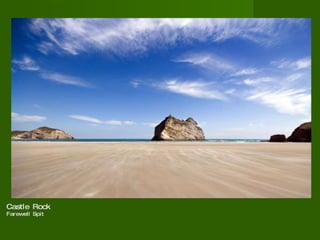 Castle Rock   Farewell Spit 