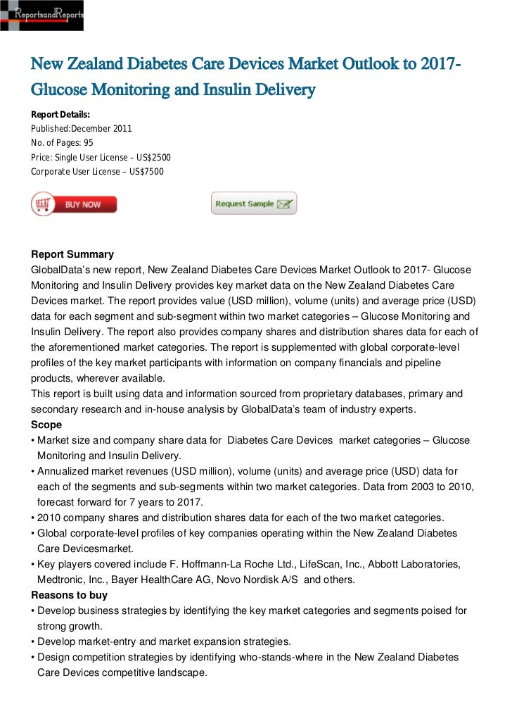 New+Zealand+Diabetes+Care+Devices+Market+Outlook+to+2017+Glucose