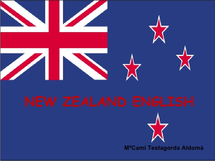 New zealand english