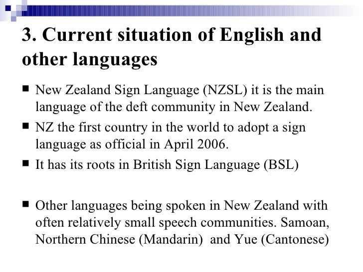 New zealand english