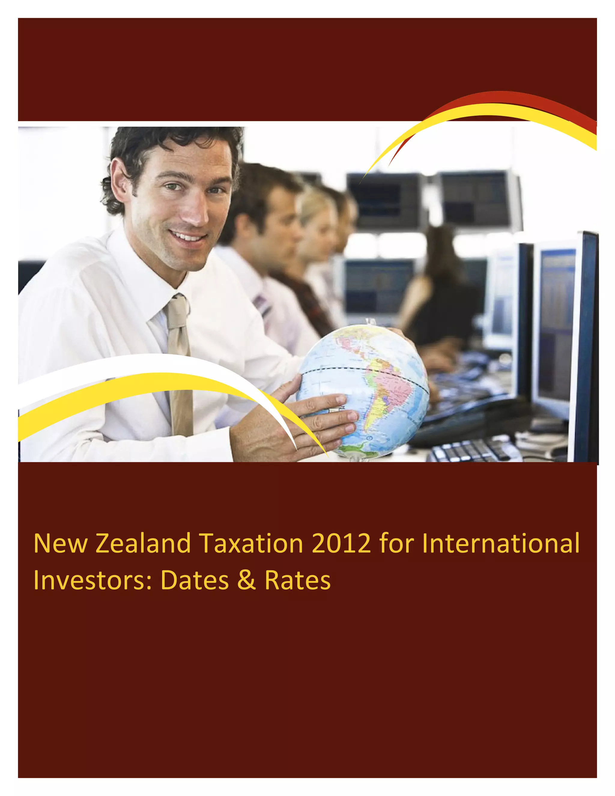 New Zealand Taxation 2012 PDF