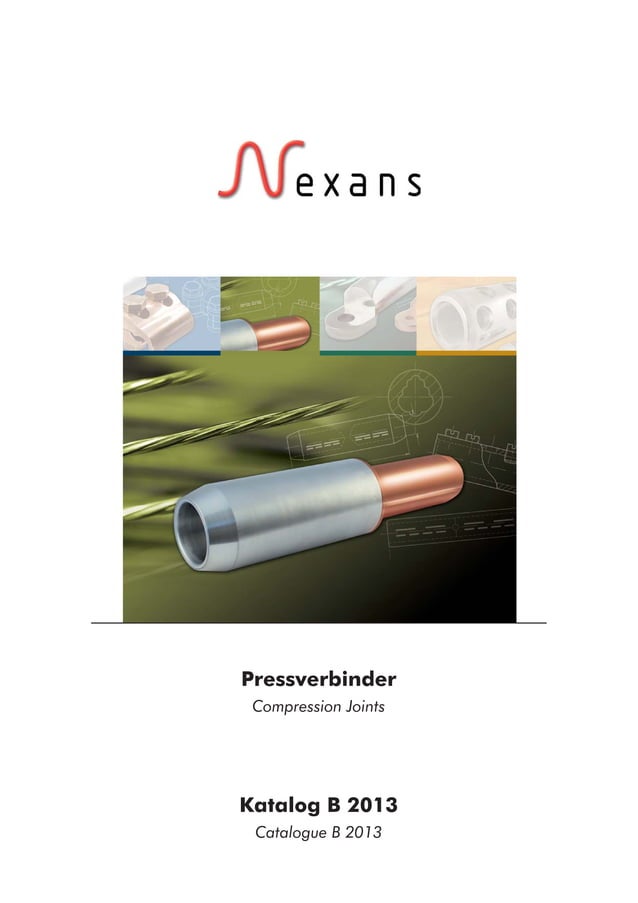 Nexans GPH Cable Lugs, Splices & Ferrules Compression Joints