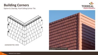 Teqral Cladding NeXclad - Terra Cotta Cladding from Terreal North America | PPTX
