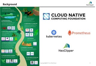 Background
5/7/2019 3Copyright@2019 by NexCloud
 