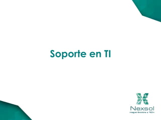 Soporte en TI
 
