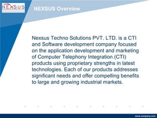 Nexsus Techno Solutions Pvt Ltd