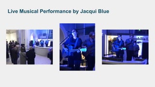 Live Musical Performance by Jacqui Blue
 