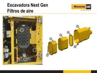 Excavadora Next Gen
Filtros de aire
 