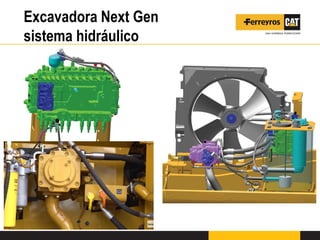 Excavadora Next Gen
sistema hidráulico
 