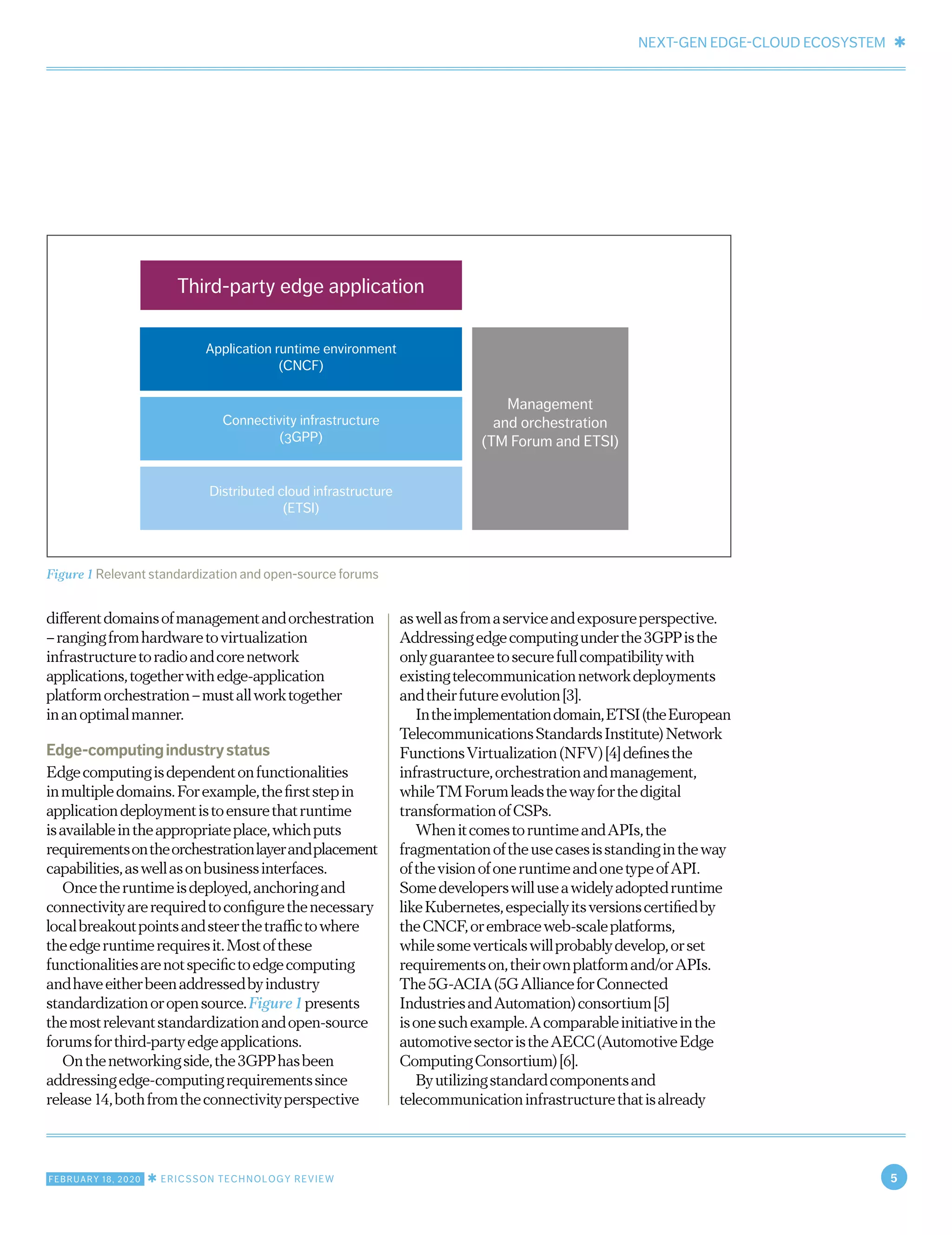 Ericsson Technology Review: Creating the next-generation edge-cloud ...