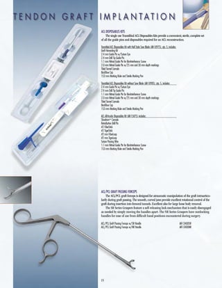 Next generation-in-knee-ligam...tion-repair-technology[1] | PDF