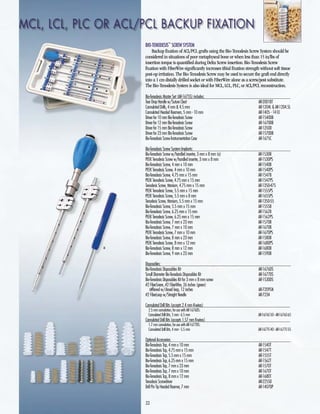 Next generation-in-knee-ligam...tion-repair-technology[1] | PDF