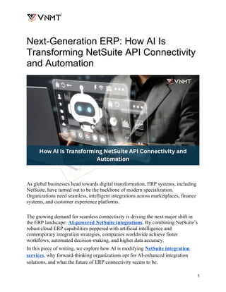 AI-Powered NetSuite Integration Services: The Future of ERP ...