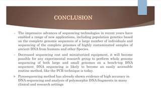 Next Generation Sequencing | PPTX