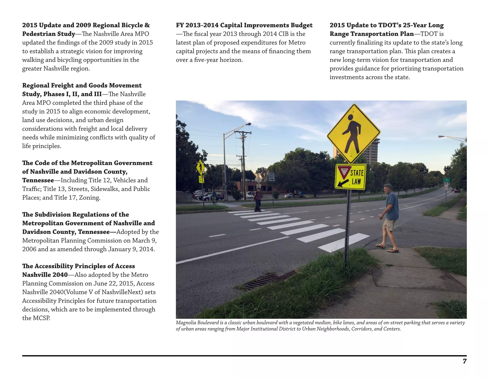 Major and Collector Street Plan | PDF