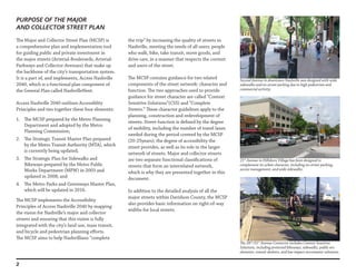 Major and Collector Street Plan | PDF