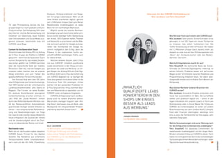 14
11 12 13 14 2015
+60 %
81 %
#commercemobilepayment
­iTunes hat Apple bewiesen, dass sich das
Einkaufsverhalten der Menschen radikal
verändern lässt.
Pro Apple-Pay-Transaktion im Wert
von 100 Dollar kassieren die Amerikaner
15 Cent Gebühr von den beteiligten Banken
und Kartenanbietern. Damit ist Apple nach
eigenem Bekunden günstiger als andere
Zahlungssysteme. „Bis dato hat sich keine
der Technologien im Massenmarkt durch-
setzen können. Der jüngste Vorstoß von
Apple mit diversen Kreditkartenanbietern
könnte dies jedoch mittelfristig ändern“,
schreibt die Deutsche Bank in einer Studie
über die FinTech-Branche.
Die Entwicklung ist eindeutig: 2013
stieg das globale Volumen bargeldloser
Zahlungen gegenüber 2012 um 9,4 Pro-
zent auf 366 Milliarden Transaktionen –
„durch das starke Wachstum in aufstre-
benden Märkten ­sowie den zunehmenden
Einsatz von Kredit- und Debitkarten, vor
allem bei elektronischen und mobilen
Zahlungsvorgängen“, wie es im aktuellen
Payment-Report der Beratungsgesell-
schaft Capgemini heißt.
Selbst im Scheine- und Münzen­mekka
Deutschland zahlen wahrscheinlich bald
sehr viel mehr Menschen unbar. Die Wirt-
schaftsprüfungs- und Be­ra­tungs­ge­sell­
schaft PwC schätzt, dass in Deutschland
aktuell 176.000 Endverbraucher ­mobil
­bezahlen, es 2020 aber 11 Millionen sein
werden.
Vorreiter ist Apple gleichwohl nicht.
Zahlreiche Start-ups, Banken und Mobil-
funkunternehmen bieten bereits Mobile-
Payment-Konzepte an. Und auch die
Ebay-Tochter PayPal testet in Deutschland
gerade eine App zum mobilen Bezahlen.
Durchgesetzt hat sich bislang aber noch
kein Verfahren. Erst 40.000 der mehr als
740.000 Bezahlterminals in Deutschland
können derzeit mit Mobilfunkgeräten oder
speziellen Karten kommunizieren.
Doch das kann sich ändern: So hat
MasterCard kürzlich alle deutschen Einzel-
handelspartner verpflichtet, ihre Terminals
jährlicher Anstieg mobiler
Zahlungsvorgänge von 2011 bis 2015
shops, die bis 2018
auf mobile payment umstellen
Quelle:EHIRETAILINSTITUTE
 