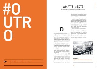 18
#connectioninternetofthings
Was würden Alltagsgegenstände sagen,
wenn sie sprechen könnten? Um genau
diese Frage geht es, wenn wir die Möglich-
keiten erkunden wollen die das Internet
der Dinge ( oder kurz „IoT“ für „Internet of
Things“ ) bietet. Das Internet der Dinge ver-
bindet physische Objekte – TV-Geräte, Con-
tainer,Armbänder,Kaffeemaschinen,Autos,
Thermostate – zu einer digital vernetzten
Welt, gespickt mit Sensoren und im ständi-
gen Datenaustausch zwischen Menschen
und Maschinen. IoT ist einer der einfluss-
reichsten Technologietrends seit dem Be-
ginn des Konsumenteninternets. Wie aber
lässt sich IoT im Marketingkontext nutzen?
Verbindung und Verbundenheit
In den letzten Jahren wurde mit dem In-
ternet der Dinge auf sehr kreative Weise
­experimentiert. Die bekannteren Beispie-
le stammen dabei aus Werbekampagnen.
So baute Budweiser ein viel beachtetes
­Gadget: eine Warnleuchte, die Eishockey-­
Ergebnisse online mitliest. Hat das Lieb-
lingsteam ein Tor erzielt, blinkt die Lampe
rot auf, begleitet von einem lauten Hupen.
Auf charmante Art kann die Marke über ein
stark emotional aufgeladenes Thema so
spielerisch mit Fans in Dialog treten. Hun-
derte Hockeyanhänger kauften diese Lam-
pen, die seither in ihren Wohnzimmern
lautstark Bierwerbung machen. Eine cleve-
re Werbeidee – und dennoch kratzt sie erst
an der Oberfläche des Machbaren.
Das Internet der Dinge erlaubt einen
­besonderen Dialog mit den Kunden. Intel­
ligentes Sammeln und Analysieren von
­Daten ermöglicht die Entwicklung von
Diensten, die für Konsumenten wie Marke-
ter gleichermaßen nützlich sind.
Insbesondere zwei Bereiche verspre-
chen agilen Vorreitern im Markt riesige
Möglichkeiten: Wearables – also im wört­
lichen Sinne tragbare Technologien – und
das vernetzte Automobil. Für den Erfolg
muss jedoch der Drahtseilakt zwischen
­einem Mehrwert für den Nutzer und des-
sen Angst vor Datenkraken gelingen.
Wunderbare Wearables
Was passiert, wenn Sie eine Smartwatch
um Ihr Handgelenk legen oder einen Fit­
ness­tracker in die Hosentasche stecken?
Sie lassen einen mit Sensoren und Inter-
netverbindung ausgestatteten Computer in
Ihr Leben. Die meisten von uns denken
­darüber kaum nach, da wir mit unseren
Smartphones ohnehin einen vernetzten
Computer bei uns tragen.
Dank immer kleinerer Sensoren und
Chips entwickeln sich auch die Wearables
ständig weiter. Anstatt sperriger Smart-
watches werden immer schickere Acces-
soires produziert. Auch Schmuck und ­Mode
sind zunehmend vernetzt. Ein Ring, der Sie
subtil informiert, dass Ihr Partner eine SMS
gesendet hat? Gibt es schon – vom New
Yorker Start-up Ringly. T-Shirts und Sport-
BHs, die die Herzfrequenz messen? Die
­Firma Sensil aus San Francisco entwickelt
genau dies.
Was jetzt noch nach Gadgets für Early
Adopters klingen mag, wird in wenigen
Jahren zum Alltag gehören. Die Chance
liegt darin, Dienste so zu gestalten, dass
sie für die Nutzer attraktiv und nützlich
sind. Damit werden sie Teil ihres Alltags
und gehen eine echte Verbindung mit den
Kunden ein.
W
 