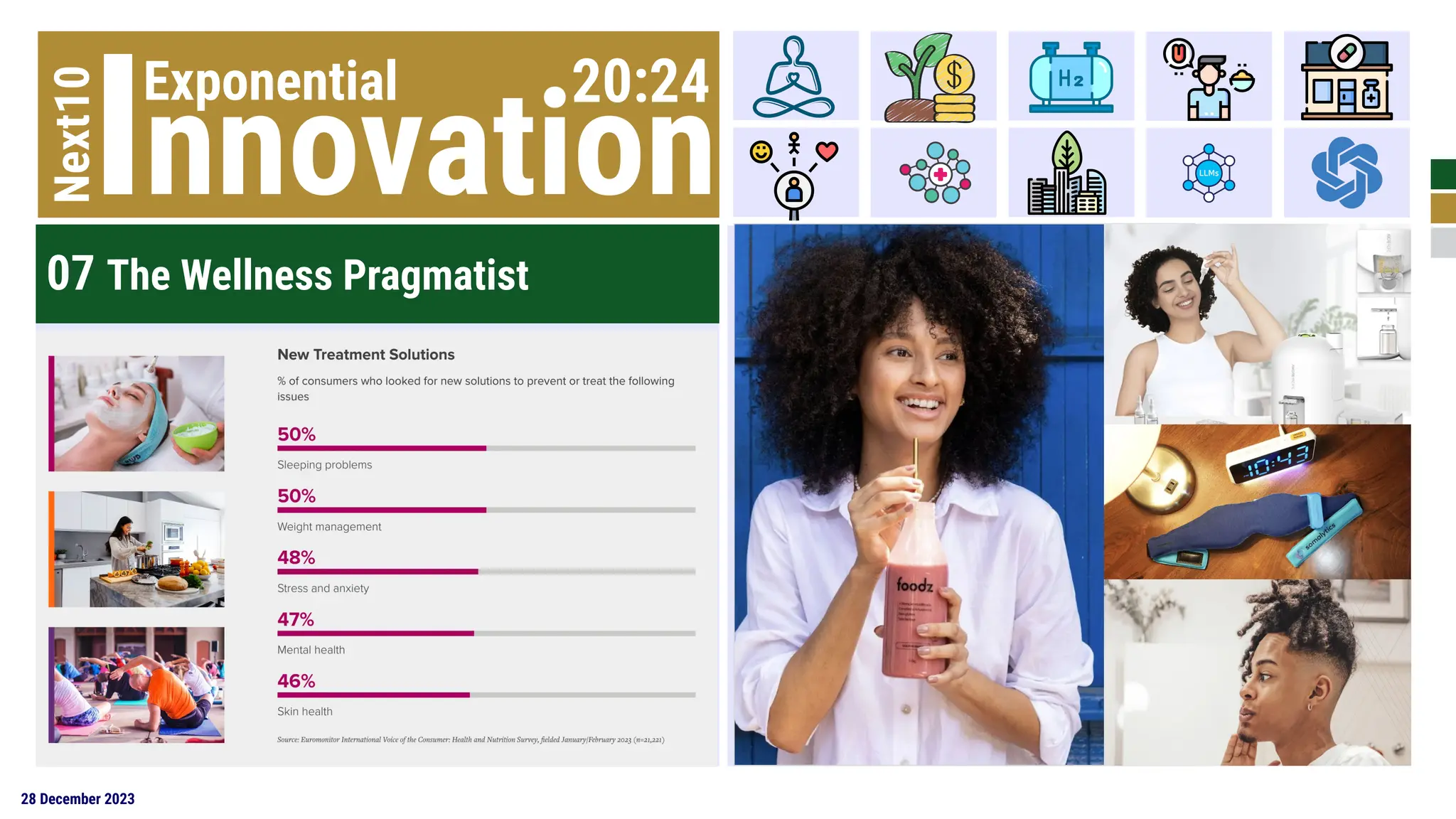 28 December 2023
Exponential
Next10 20:24
Innovation
07 The Wellness Pragmatist
ที่มา :
https://lifearchitect.ai/
 