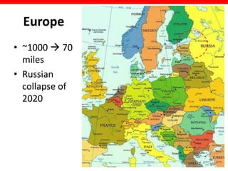 Europe
• ~1000  70
  miles
• Russian
  collapse of
  2020




                All rights reserved © Naeem Zafar   14
 