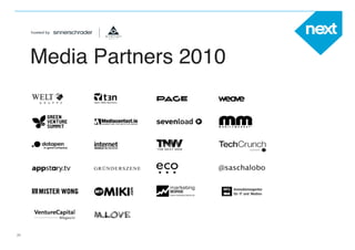 Media Partners 2010!




22!
 