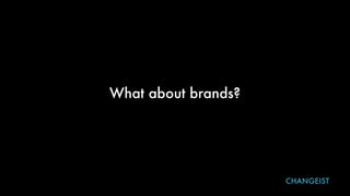 What about brands?
CHANGEIST
 