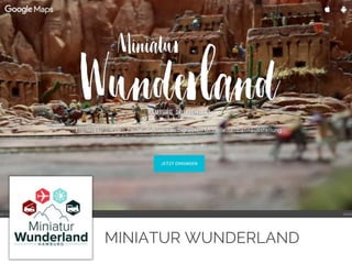 MINIATUR WUNDERLAND
 