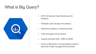 Big Query - Utilizing Google Data Warehouse for Media Analytics | PPT