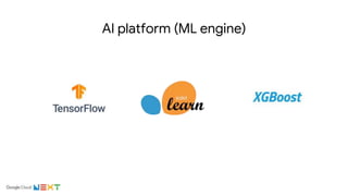 AI platform (ML engine)
 