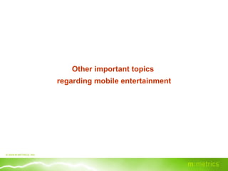 Mobile Entertainment | PPT