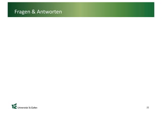 Fragen & Antworten




                     22
 