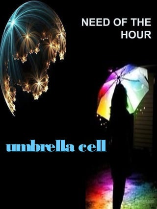 NEED OF THE
               HOUR




umbrella cell

                  26
 