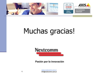 Muchas gracias! Pasión por la innovación 