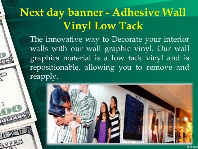 Next Day Banner Adhesive Vinyl Printing Services