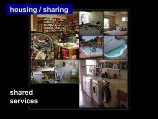 housing / sharing




shared
services
 