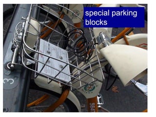 special parking
blocks
 