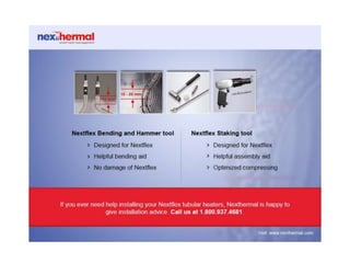 Nexthermal Nextflex Heater Installation Procedure