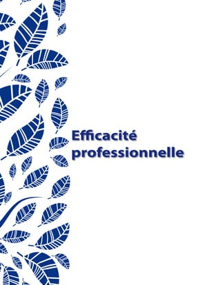 Efficacité
professionnelle
 