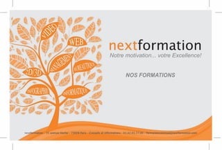 Catalogue formations continue DIF et CIF 2013 - Nextformation