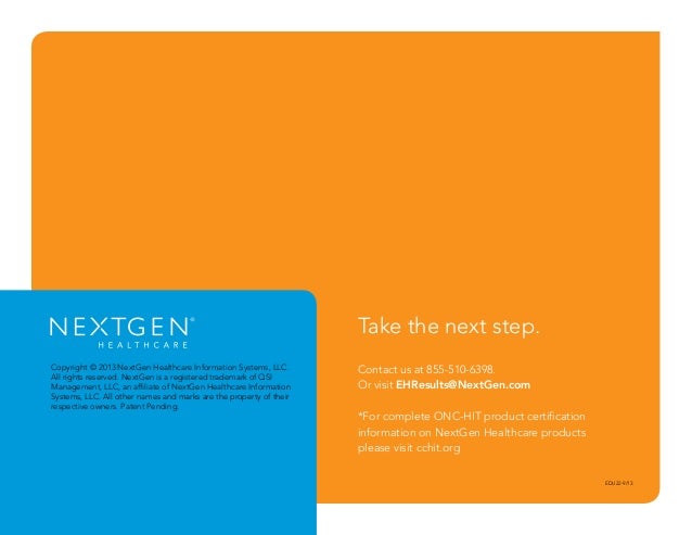Nextgen Healthcare Ehremr And Rcm Software Solutions Nextgen Healthcare Ehremr And Rcm Software Solutions