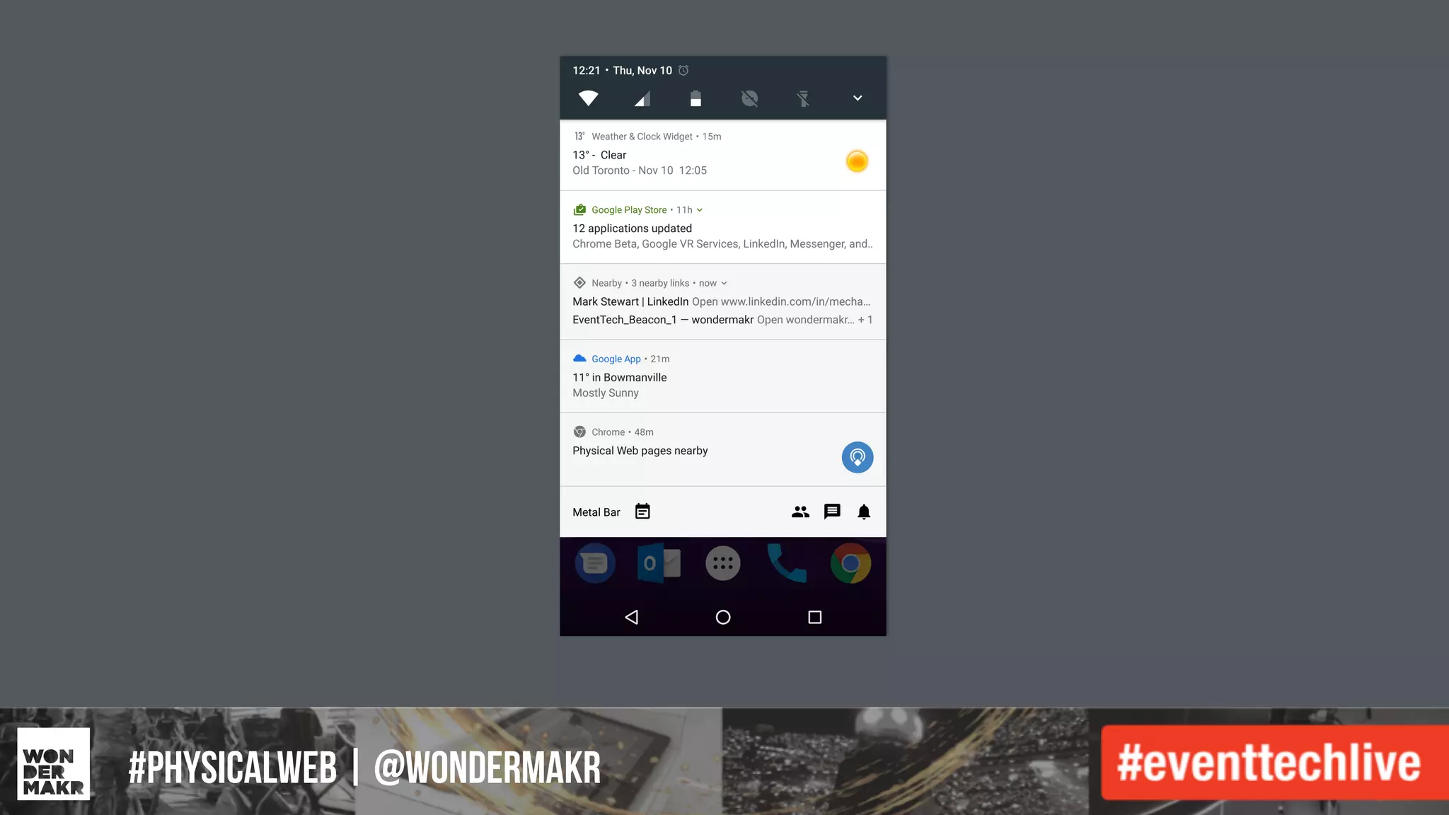 #IFCADC | #INNOVATION#physicalweb | @wondermakr
 