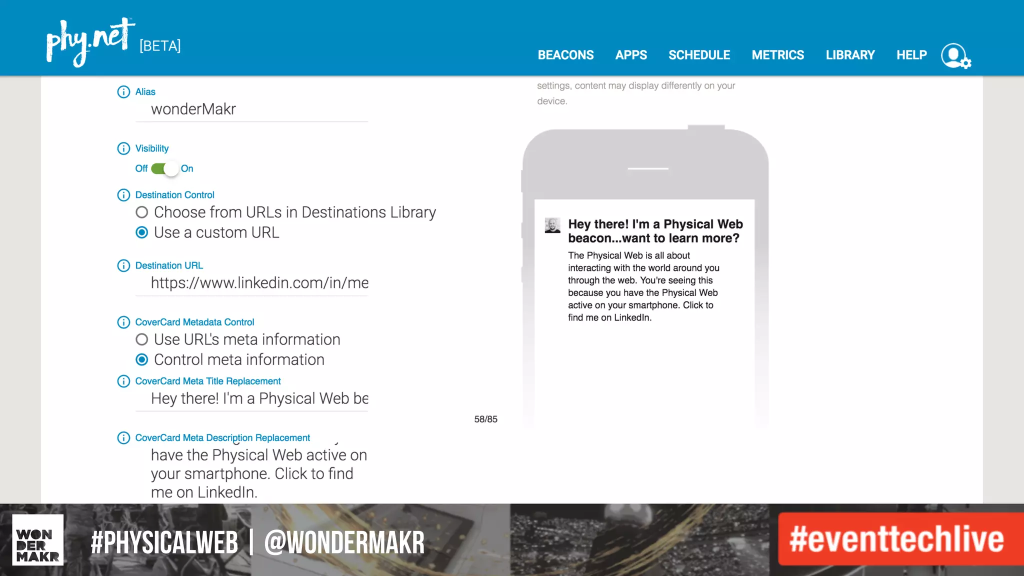 #IFCADC | #INNOVATION#physicalweb | @wondermakr
 